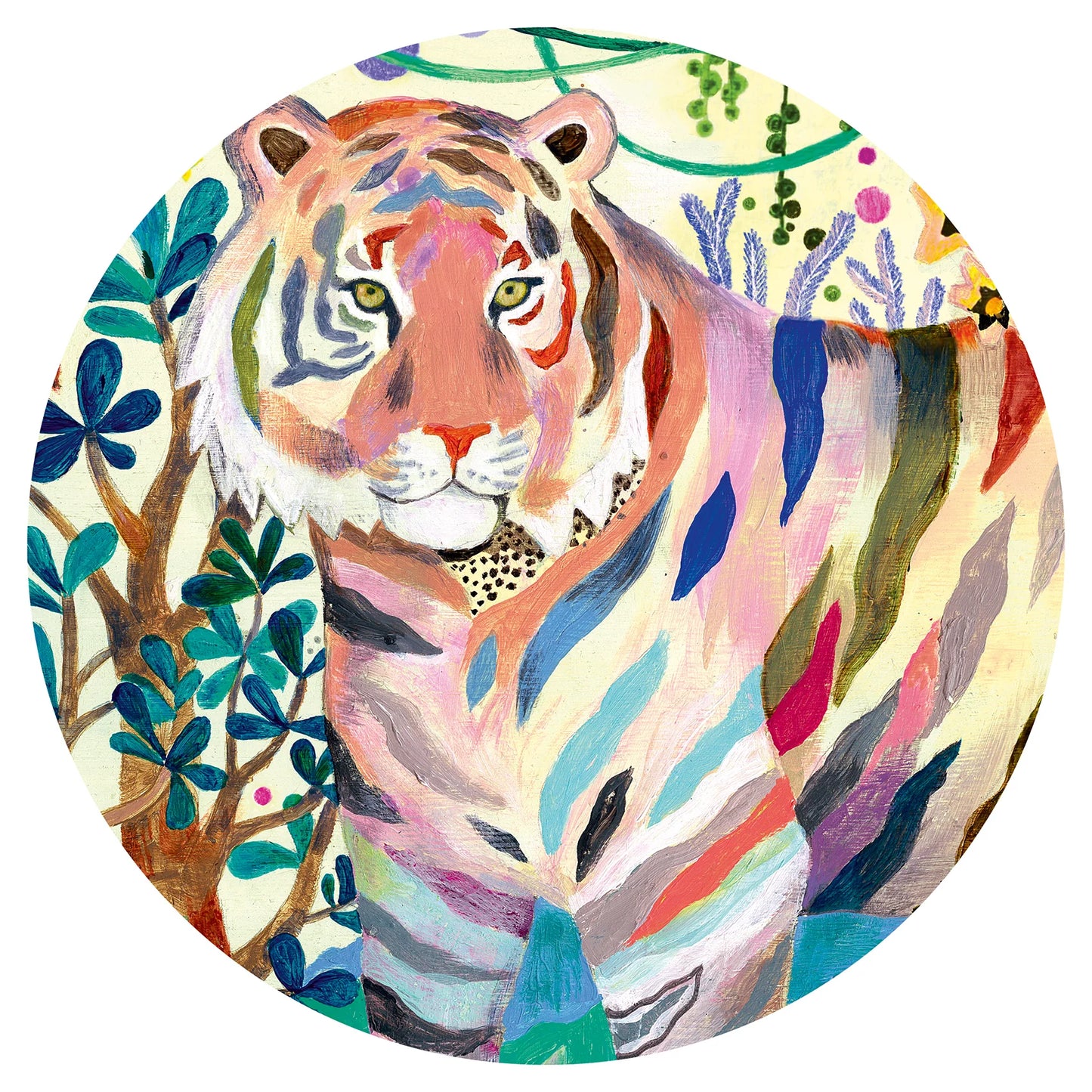 Rainbow Tigers | 1000 Piece Jigsaw Puzzle