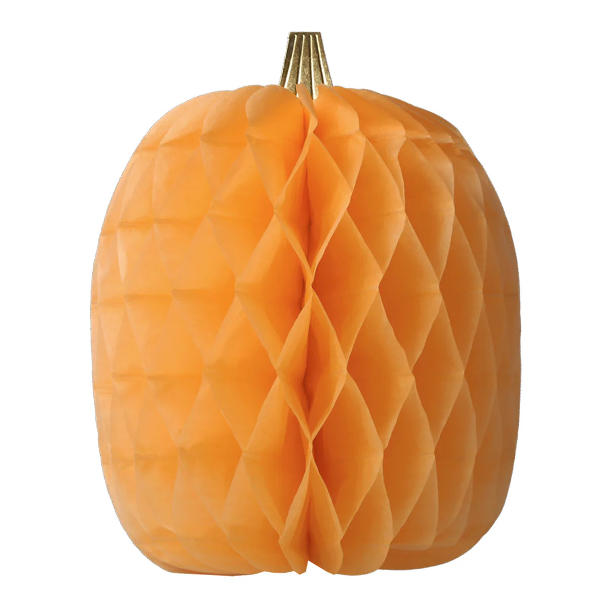 Pumpkin Honeycomb Decorations | Set of 10