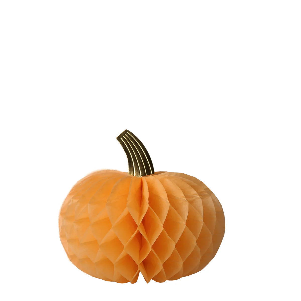 Pumpkin Honeycomb Decorations | Set of 10