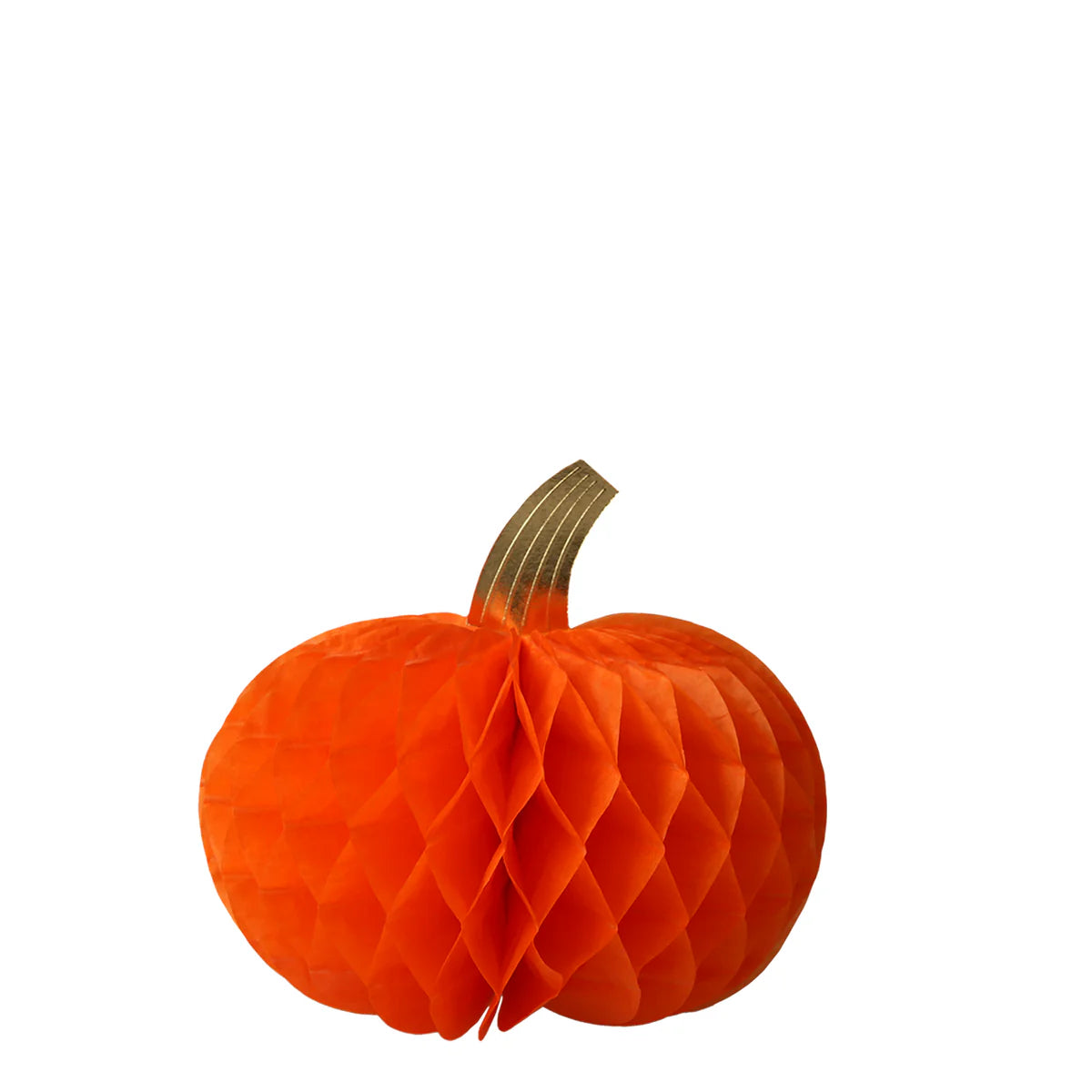 Pumpkin Honeycomb Decorations | Set of 10