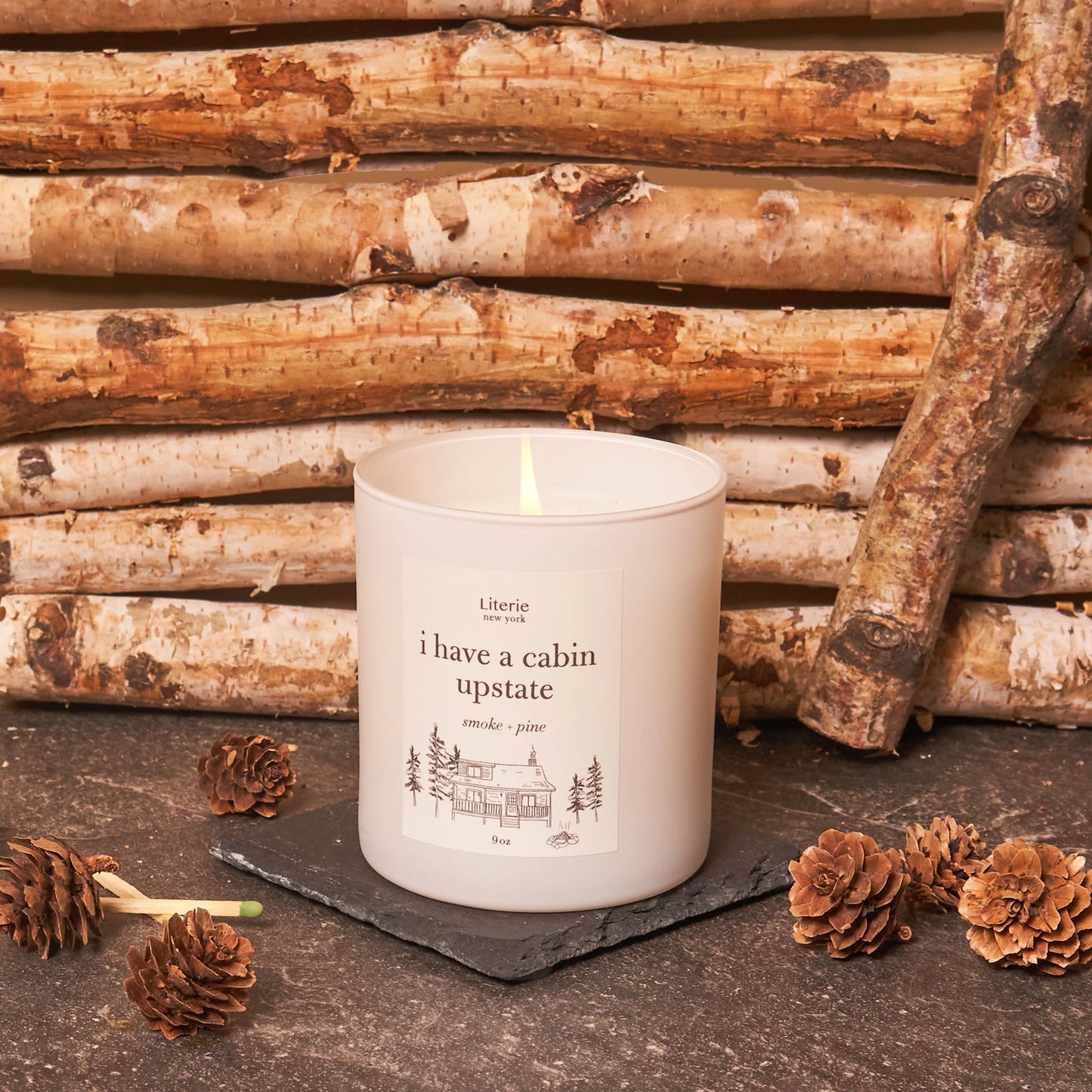 I Have A Cabin Upstate Candle