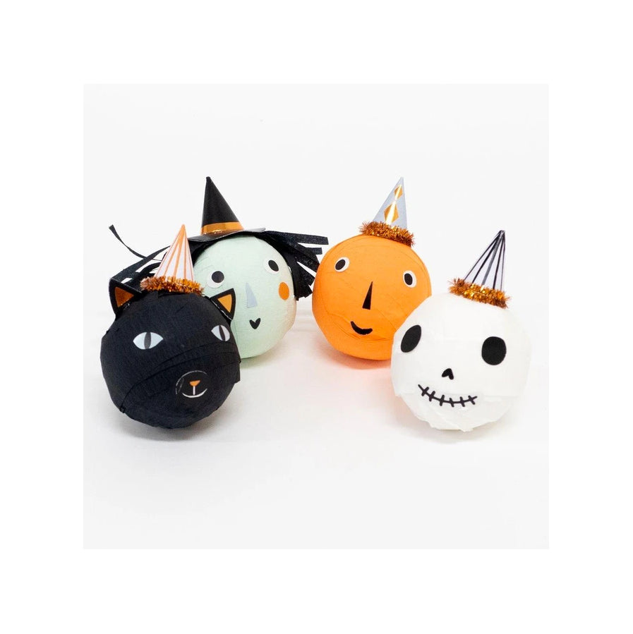 Vintage Halloween Surprise Balls | Set of 4