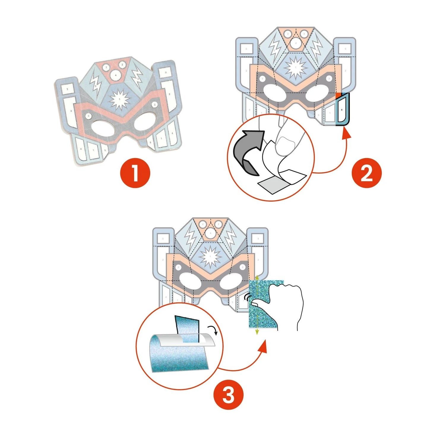 DIY | Super Robots Mask Kit