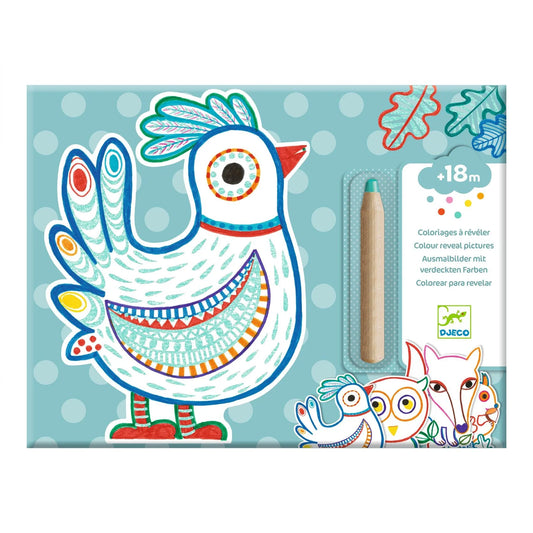 Forest Friends Coloring Activity