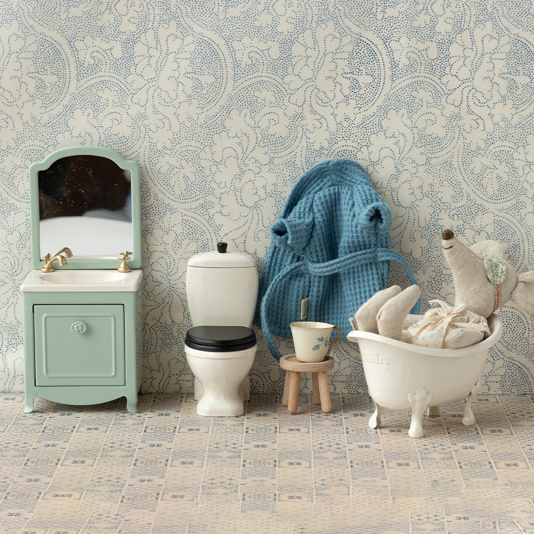 Bathrobe for Mouse | Dusty Blue