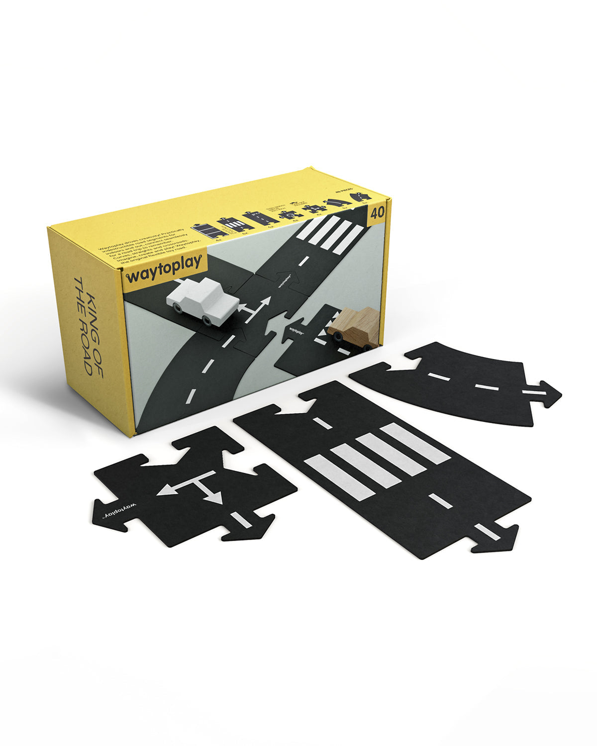 Extra Large Flexible Toy Road Set | King Of The Road