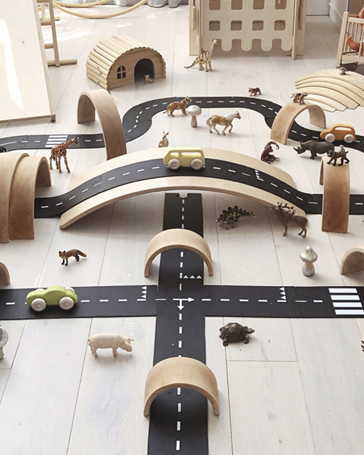 Extra Large Flexible Toy Road Set | King Of The Road