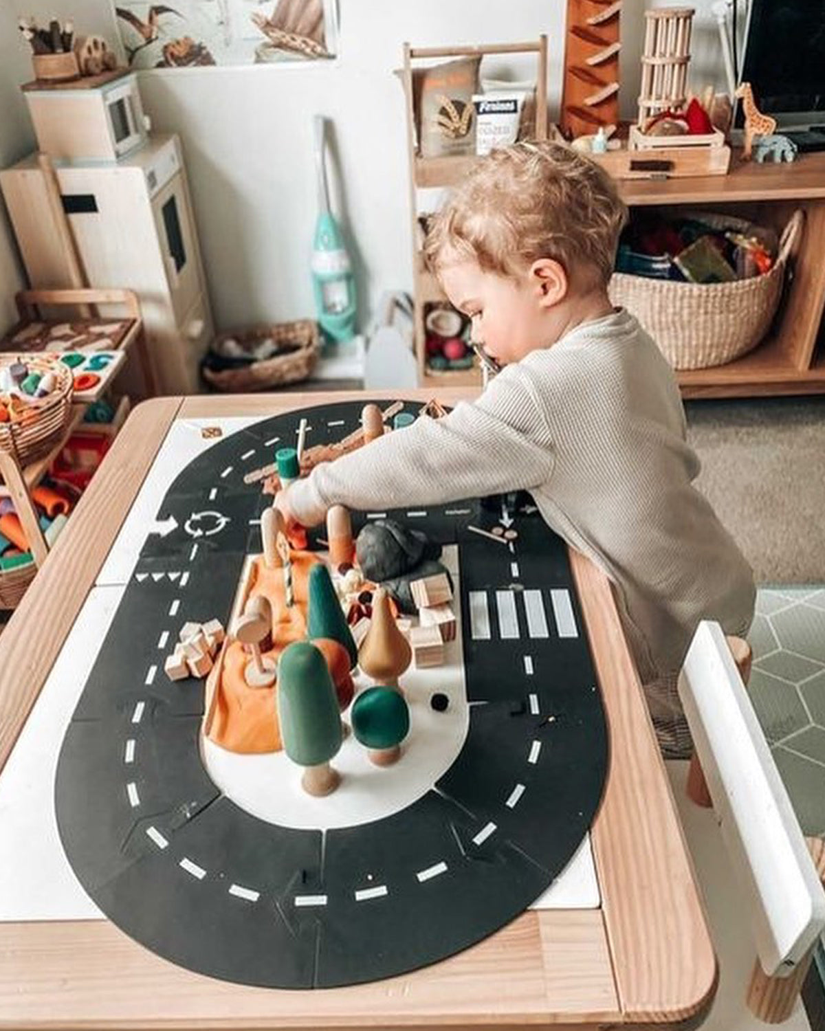 Extra Large Flexible Toy Road Set | King Of The Road