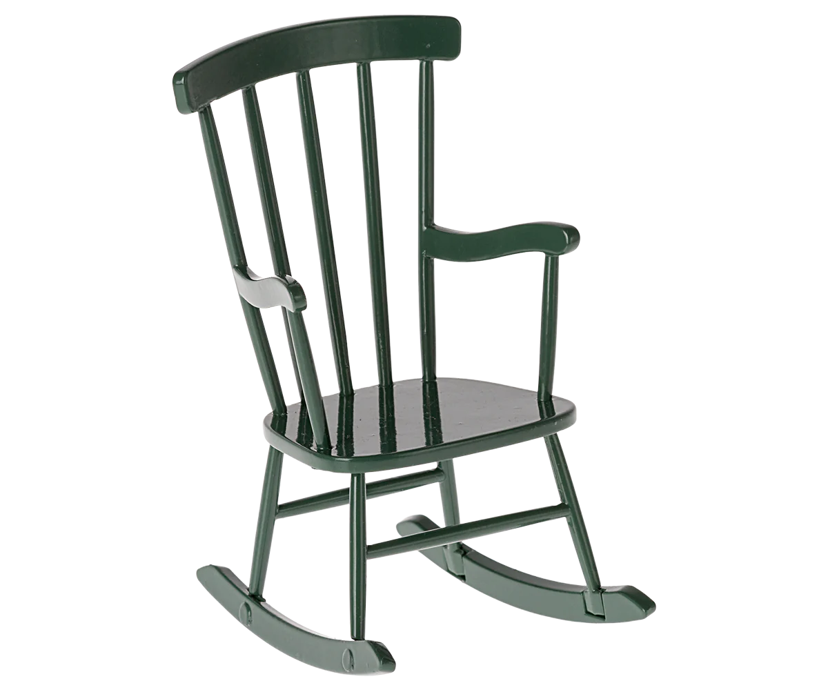 Mouse Rocking Chair | Dark Green