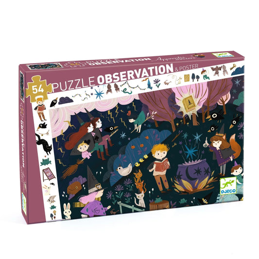 Sorcerers’ Apprentices | 54pc Observation Jigsaw Puzzle + Poster