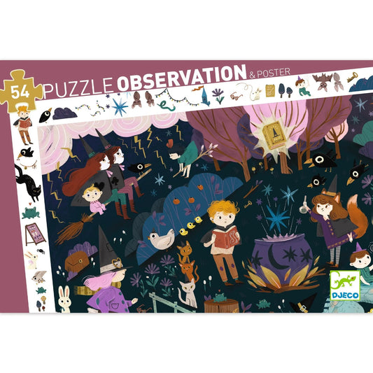 Sorcerers’ Apprentices | 54pc Observation Jigsaw Puzzle + Poster