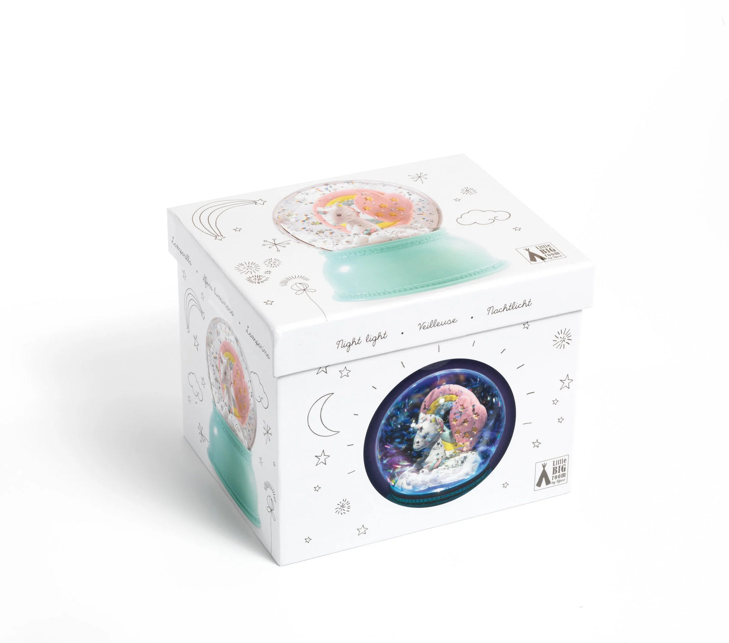 Snow Globe Night Light | Unicorn