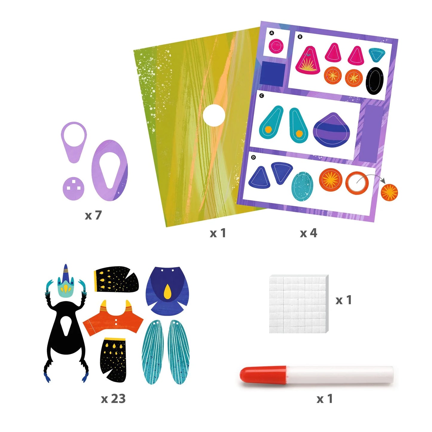 Paper Bugs Creation | 3D Paper Art Kit