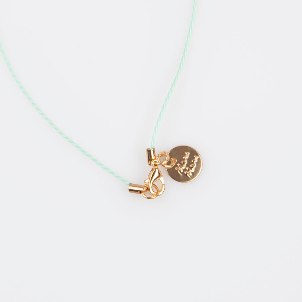 Butterflies and Flowers Enamel Charm Necklace