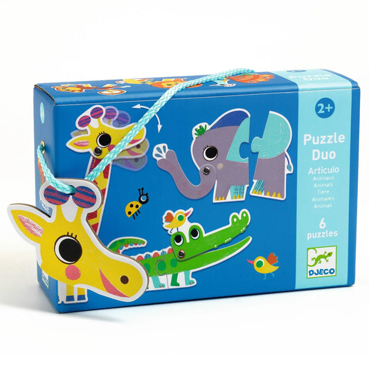Wild Animal Match Puzzle Duo