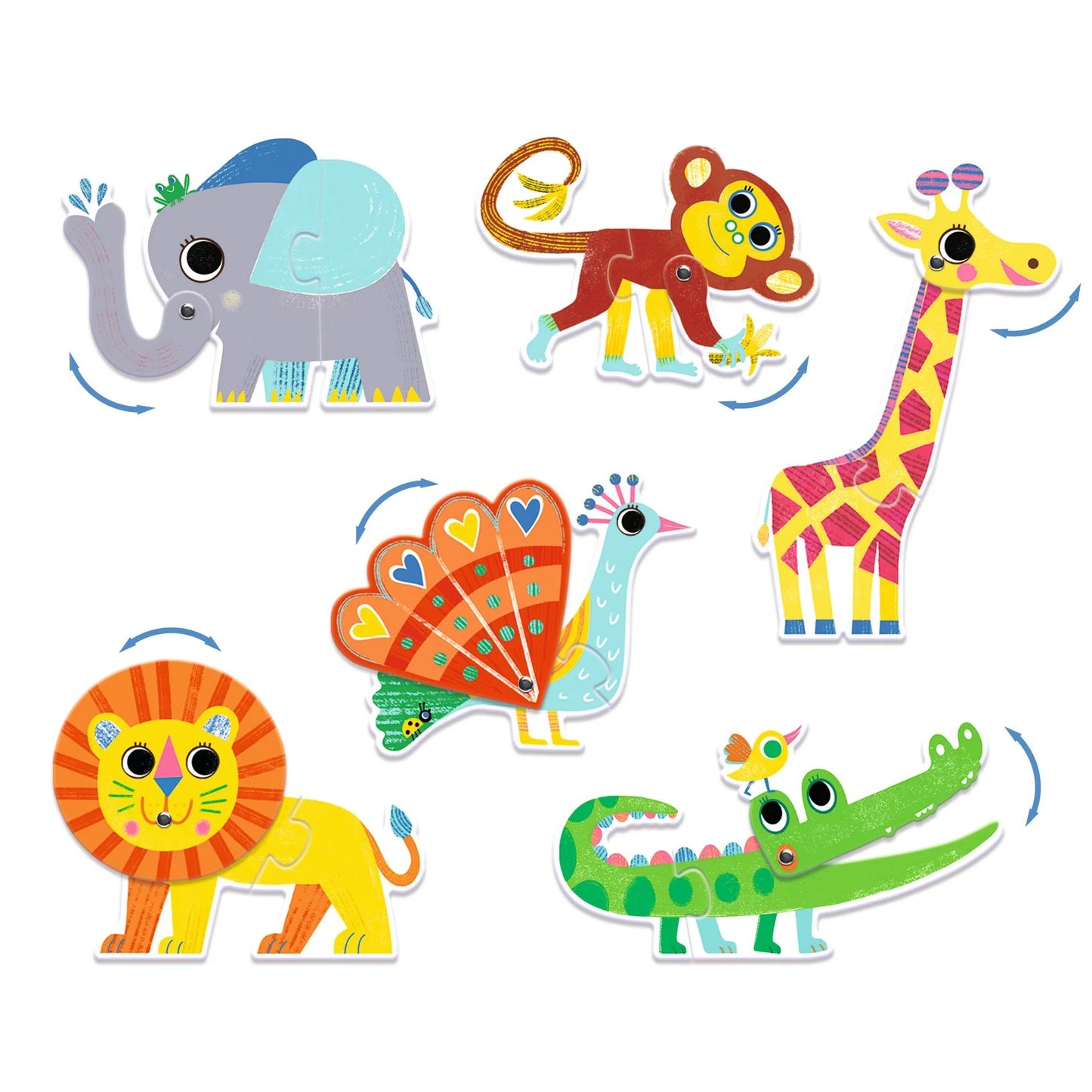 Wild Animal Match Puzzle Duo