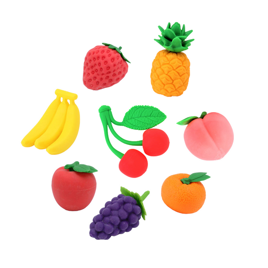 Cutie Fruity Erasers