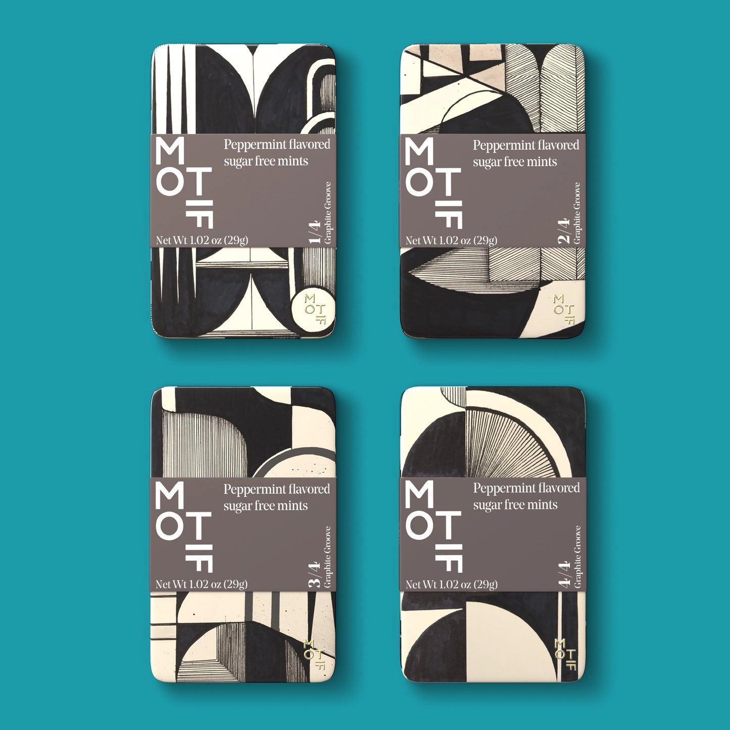 Motif Mints | Graphite Groove Collectible Tins