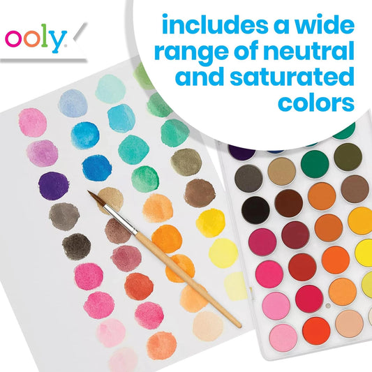 Lil' Watercolor Paint Pods | Set of 36