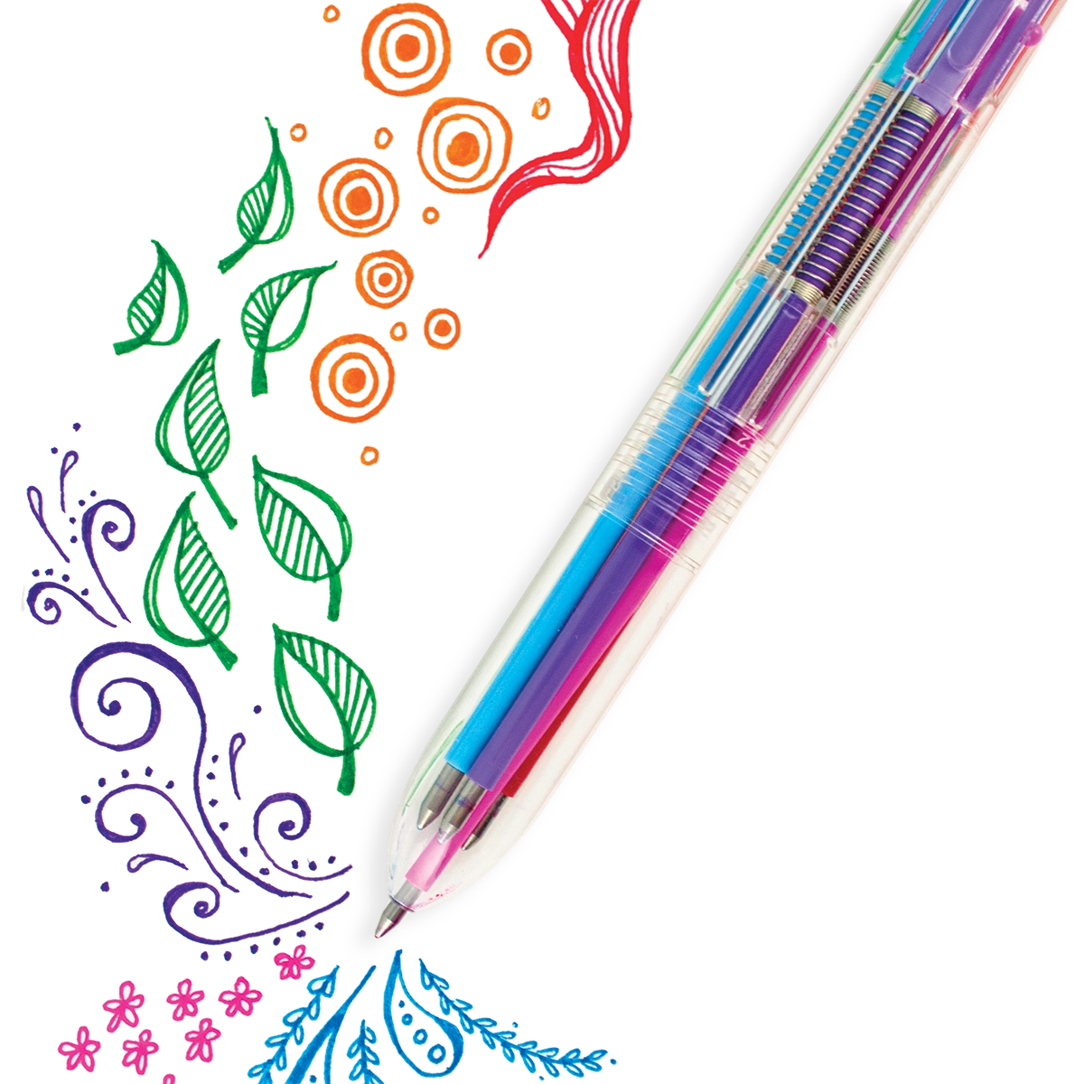 Six Click Colored Gel Pen | Classic