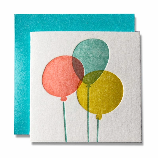 Balloons Tiny Card