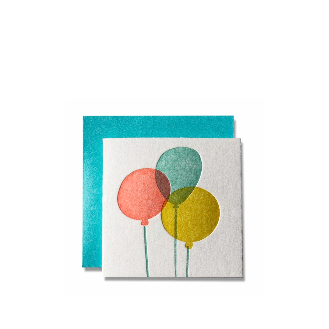 Balloons Tiny Card