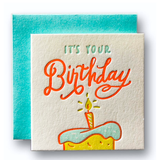 Birthday Cake Tiny Card