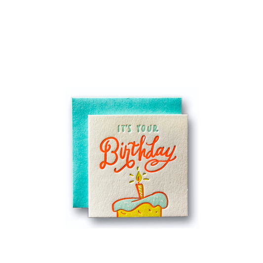 Birthday Cake Tiny Card