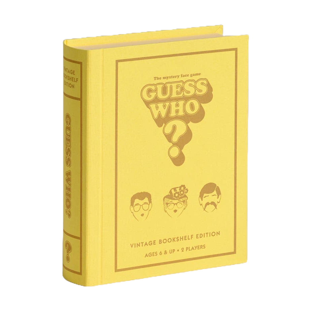 Guess Who? Vintage Bookshelf Edition
