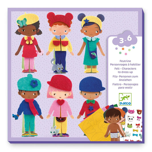 Characters Felt Dress Up Set