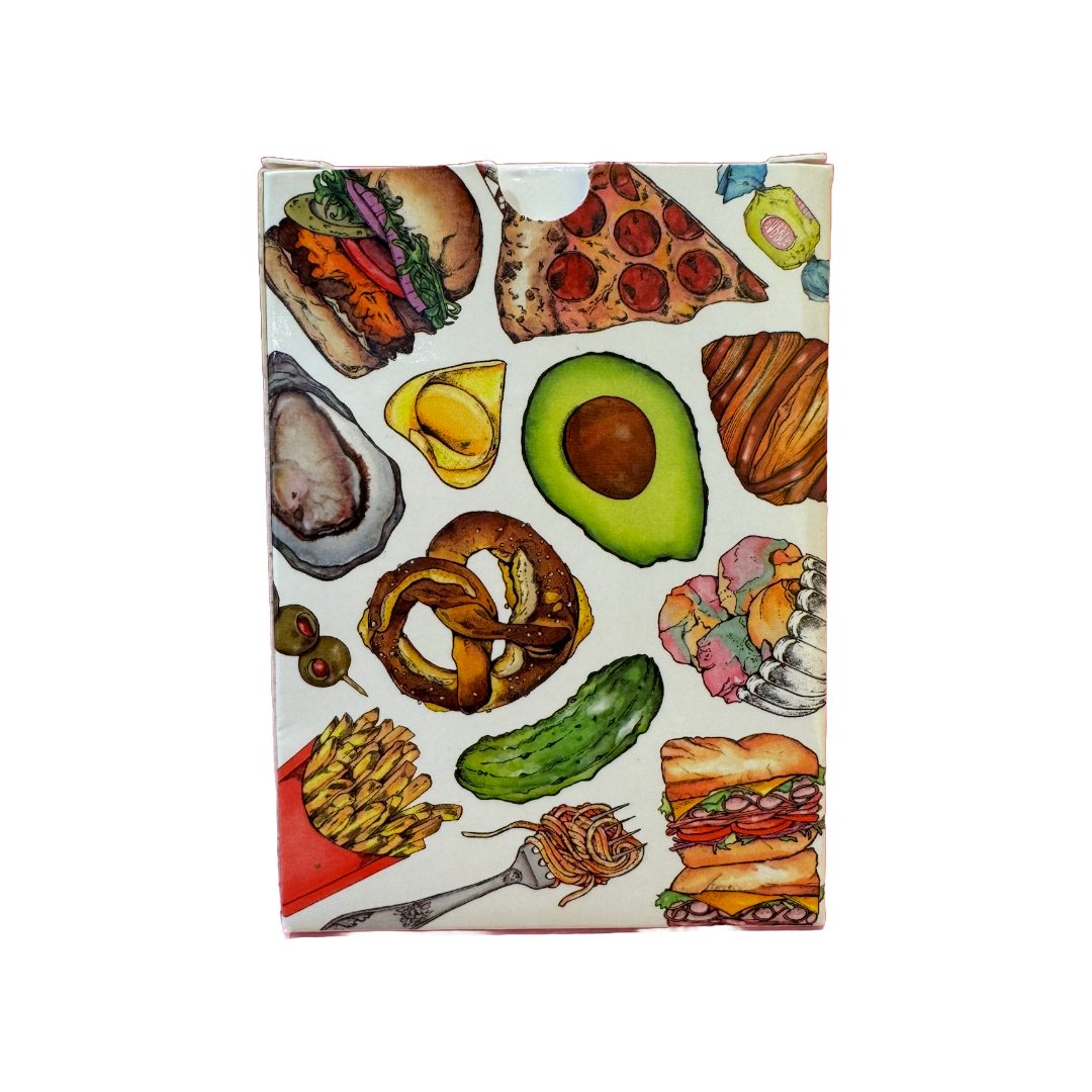 Funny Foods | Illustrated Playing Cards