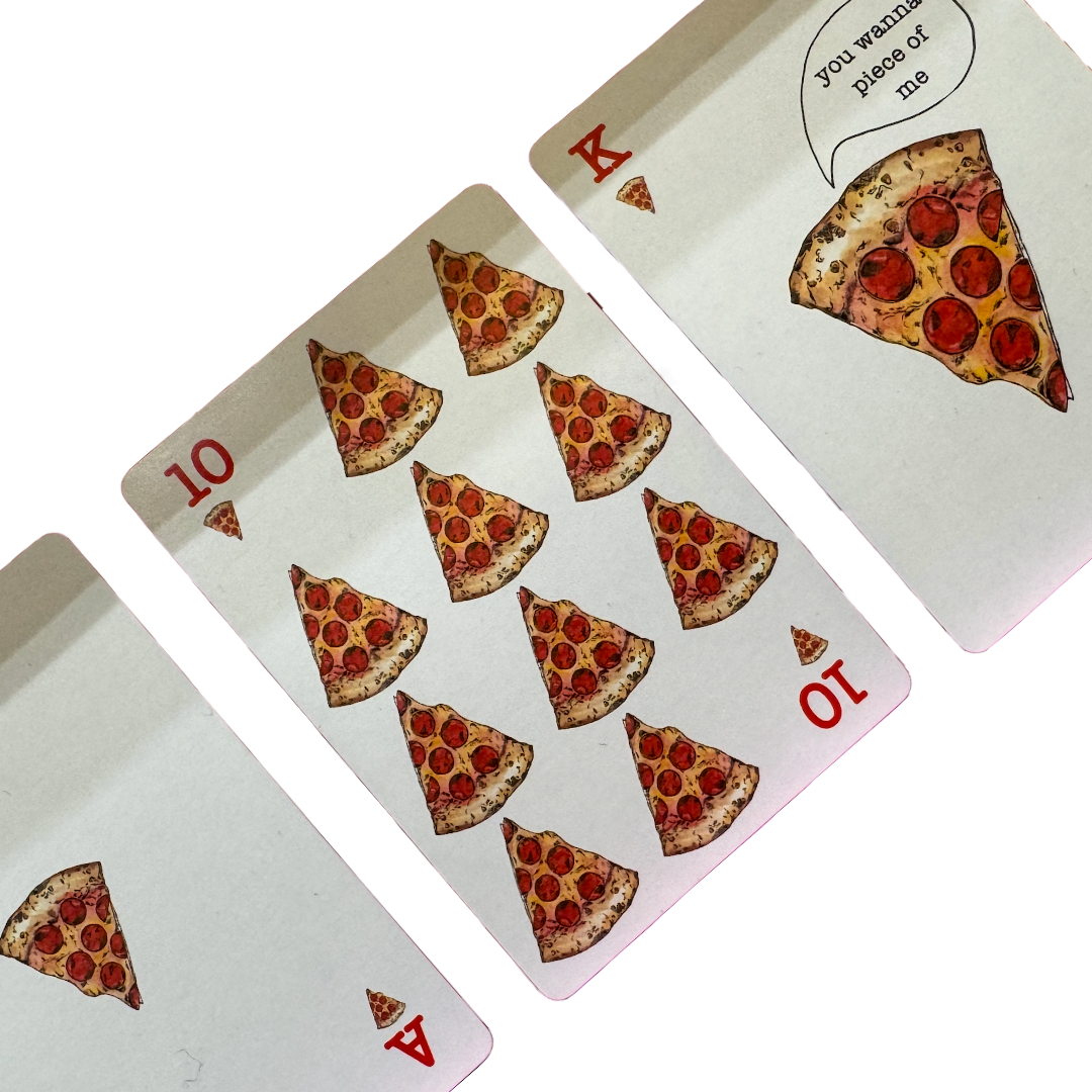 Funny Foods | Illustrated Playing Cards