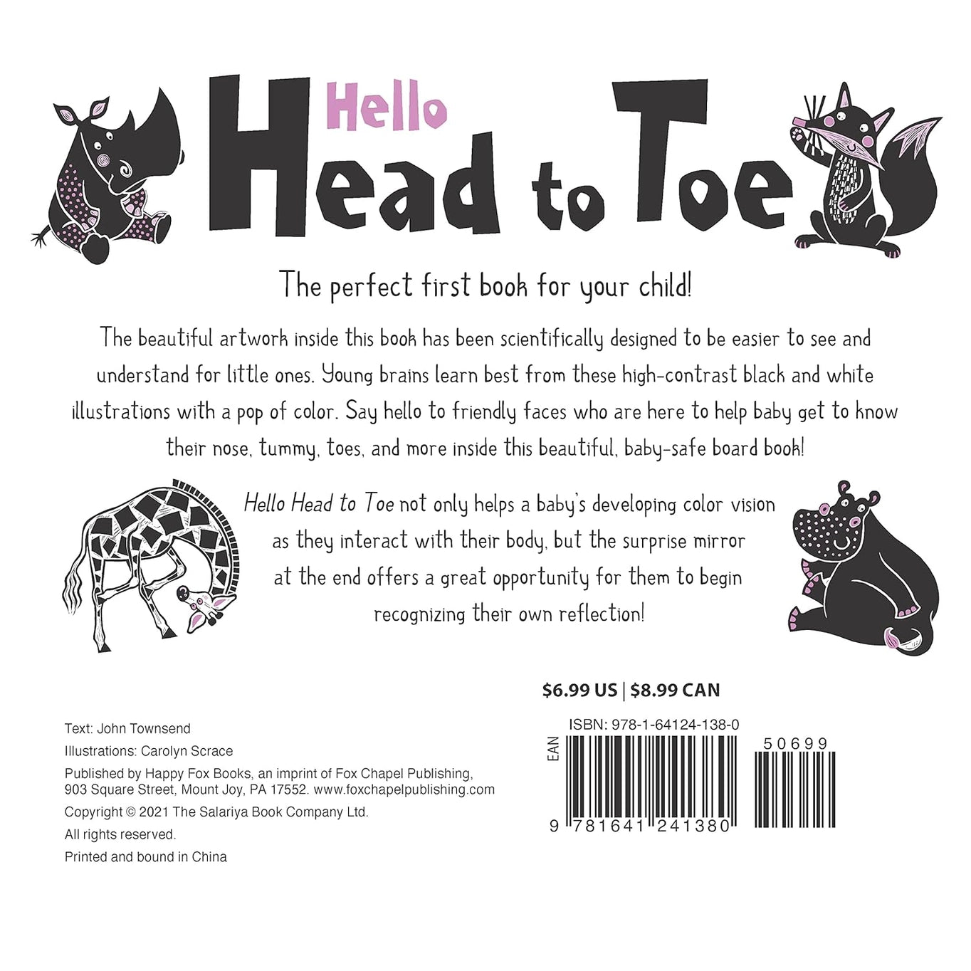 Hello Head To Toe | Board Book