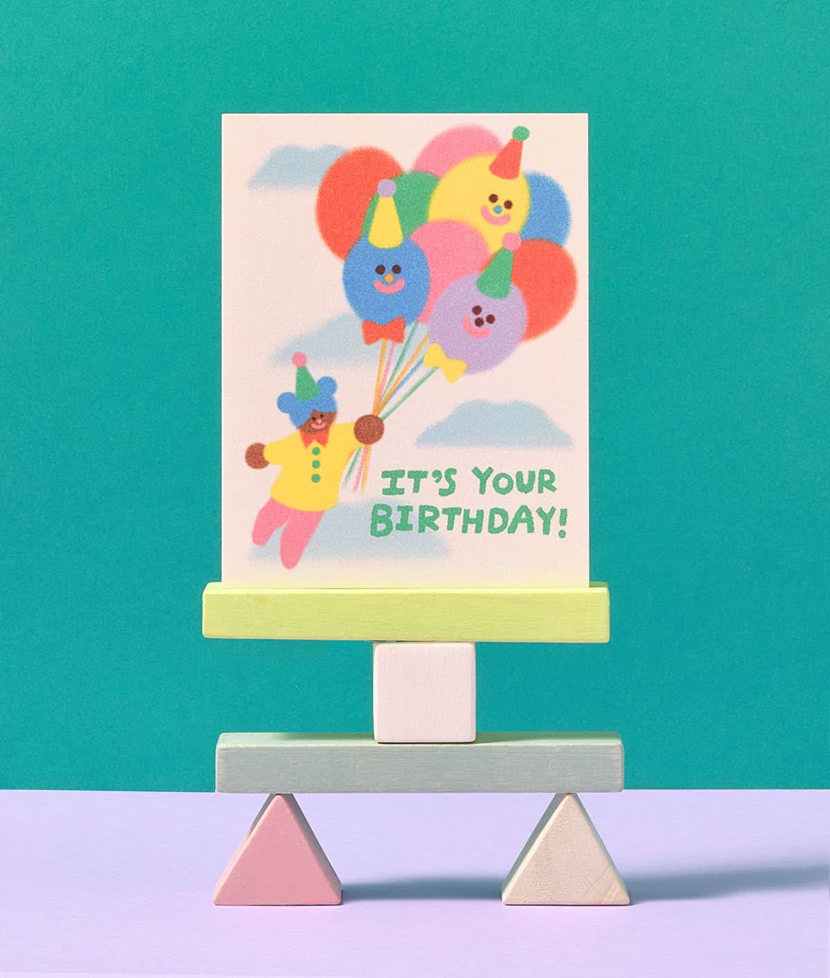 It's Your Birthday Balloons Greeting Card