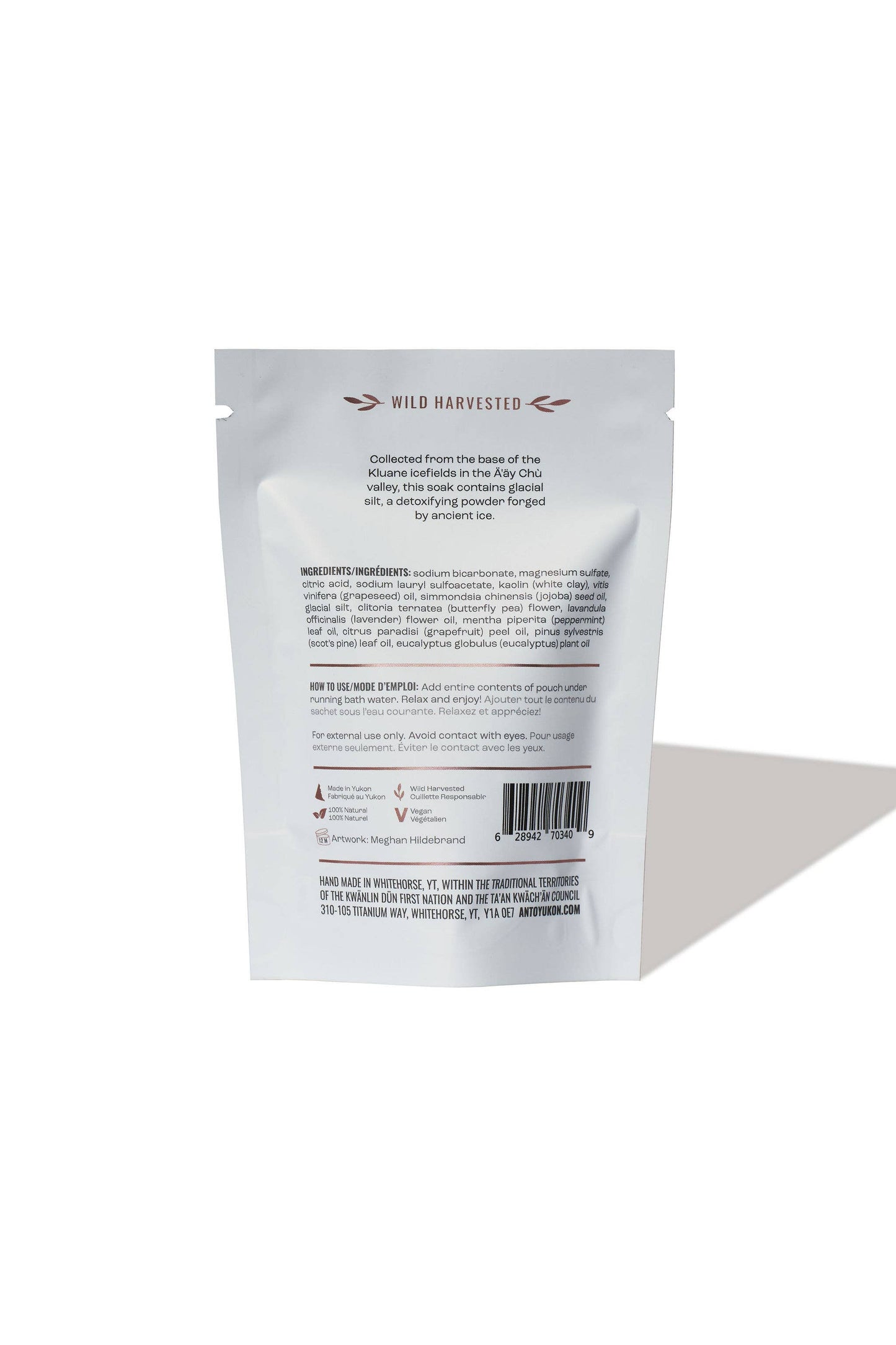 Foaming Bath Soak Single | Glacier