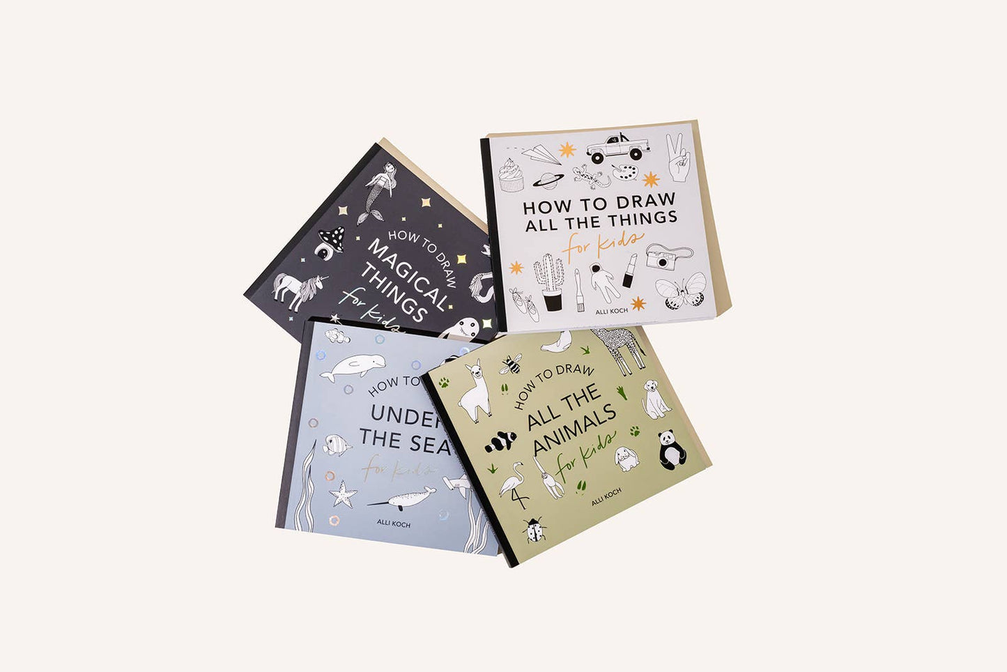 How to Draw All The Things : Mini Art Book For Kids