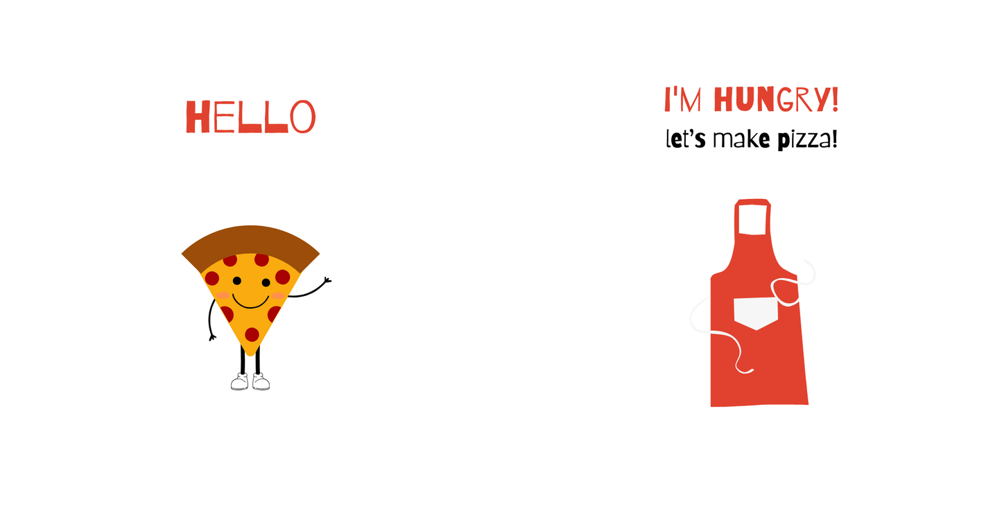 Hello Pizza! | Baby's First Pizza Book