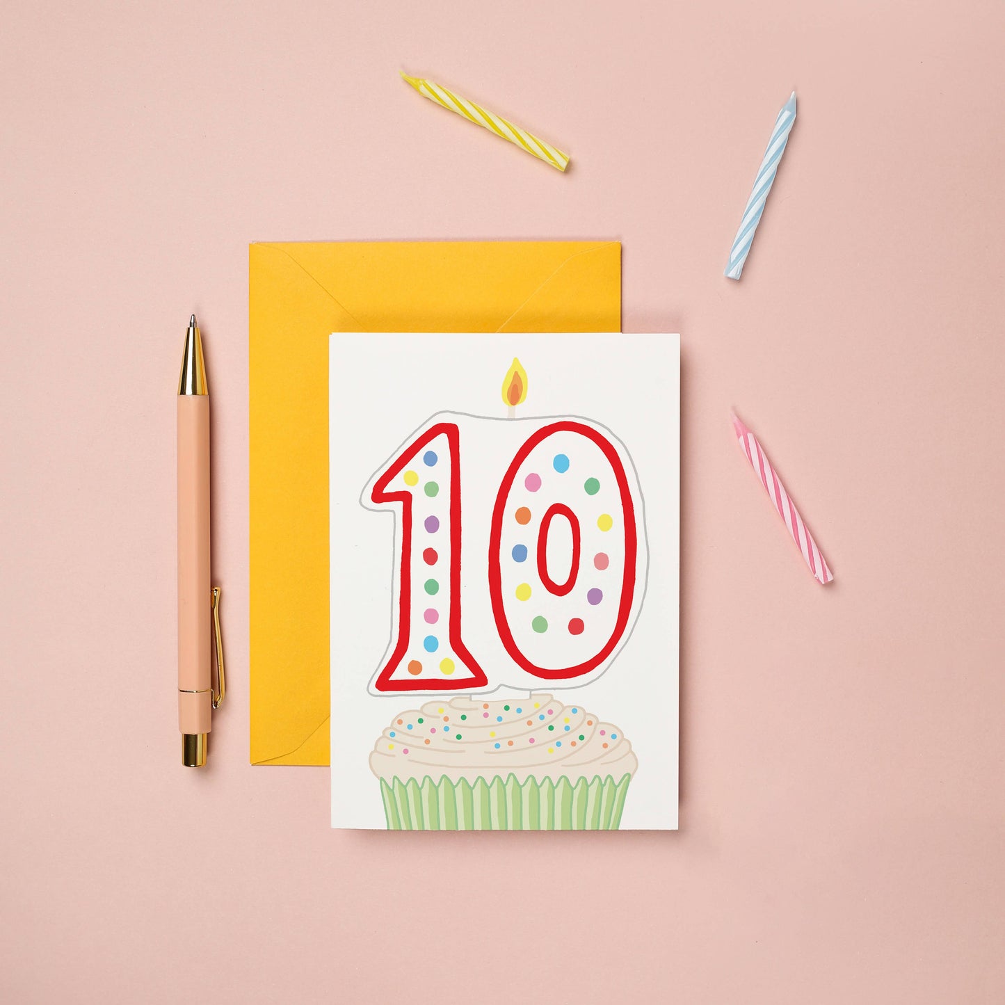 10th Birthday Greeting Card