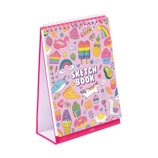 Standing Sketchbook | Cute Doodle World