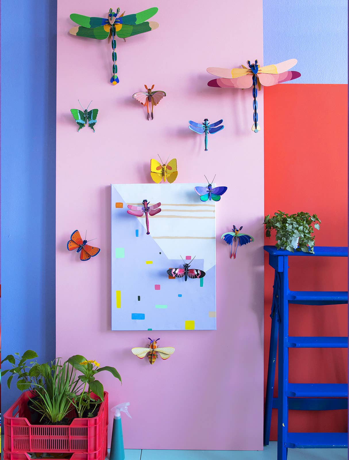 Blue Copper Butterfly Wall Art