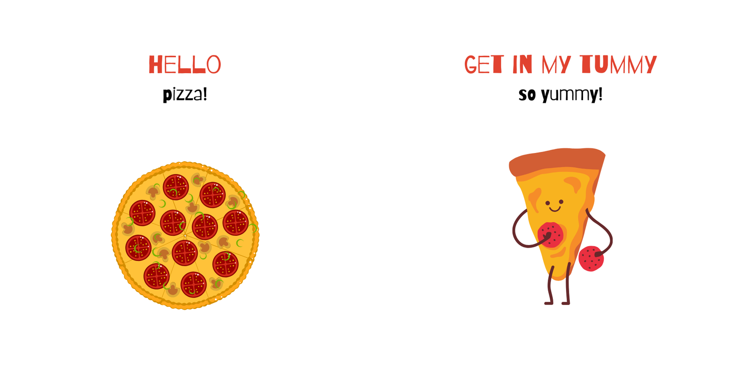 Hello Pizza! | Baby's First Pizza Book