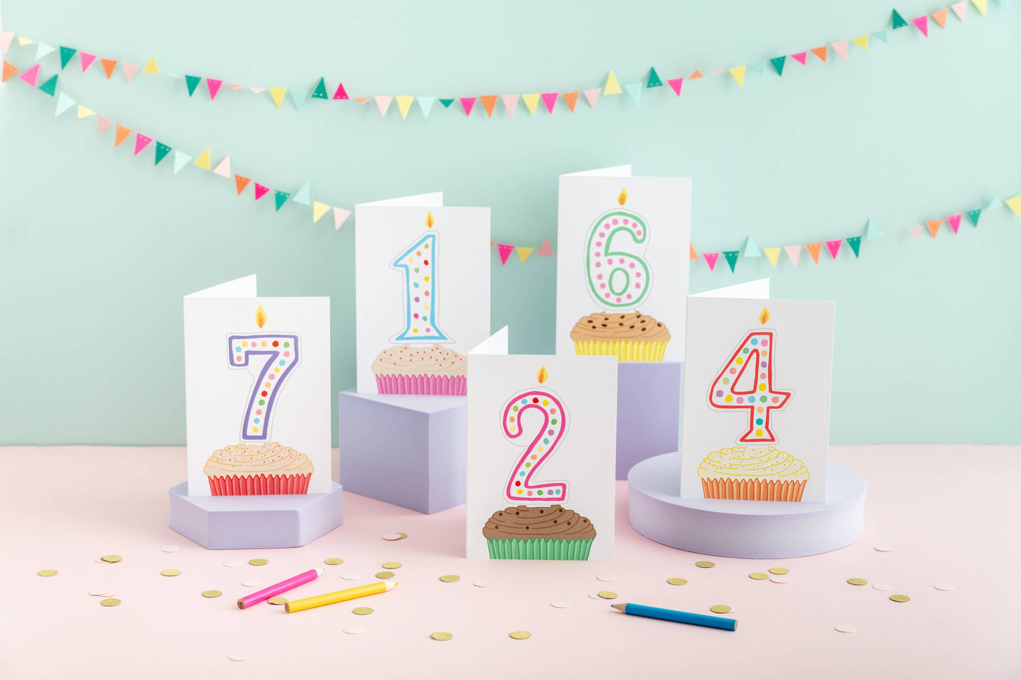 6th Birthday Greeting Card