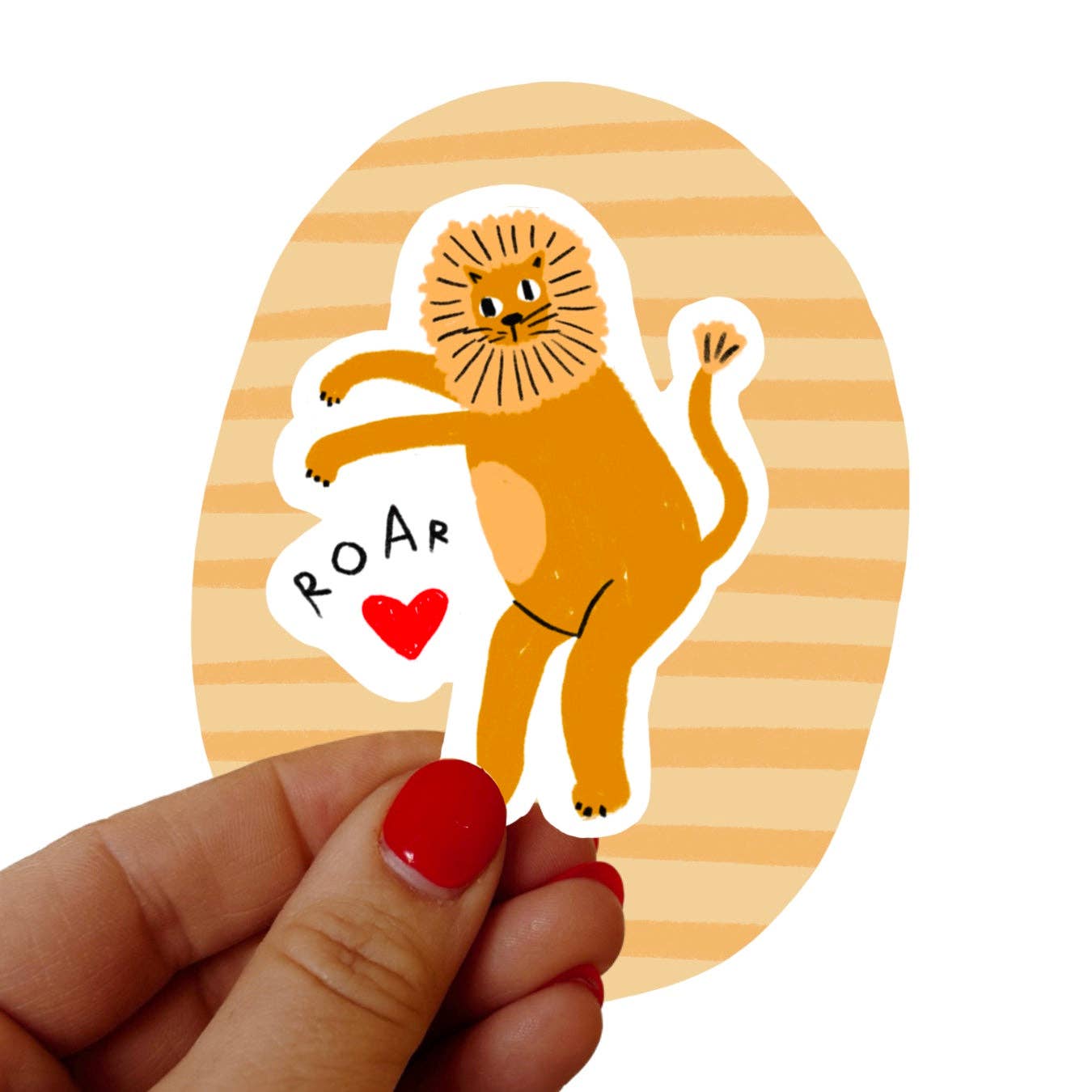 Lion’s Roar Sticker