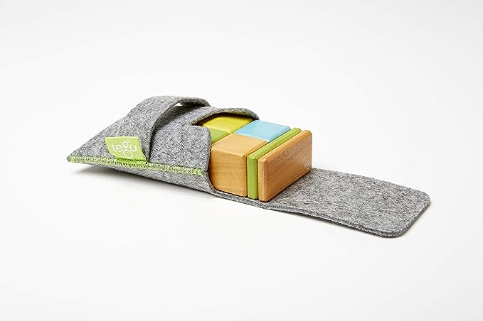 Original Pocket Pouch | Magnetic Wooden Block Set