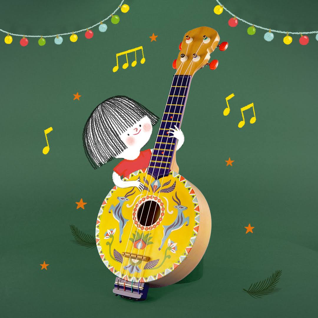 Animambo Banjo Musical Instrument