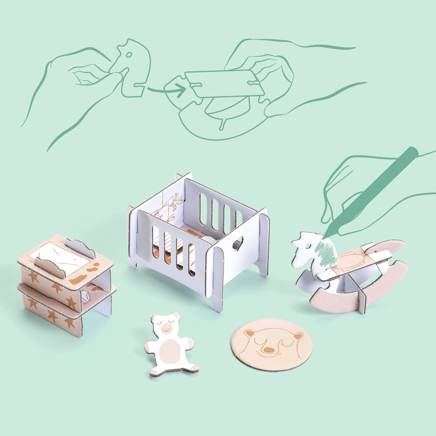 Color Assemble Play | Dollhouse