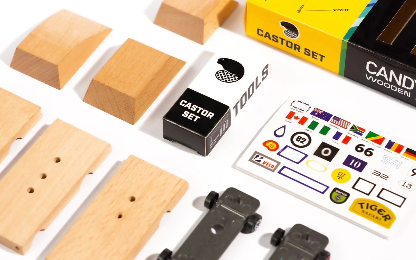 Castor Set | DIY Candycar