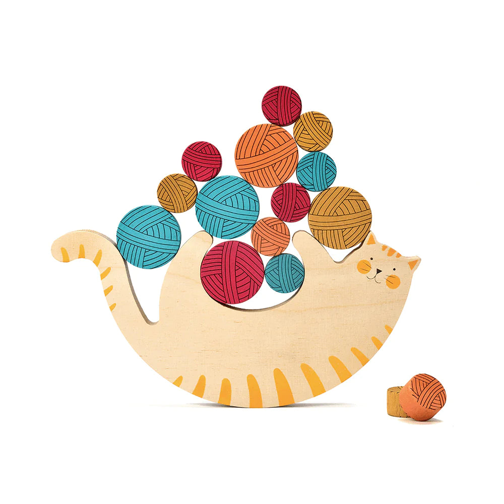 Meow Wooden Balancing Game