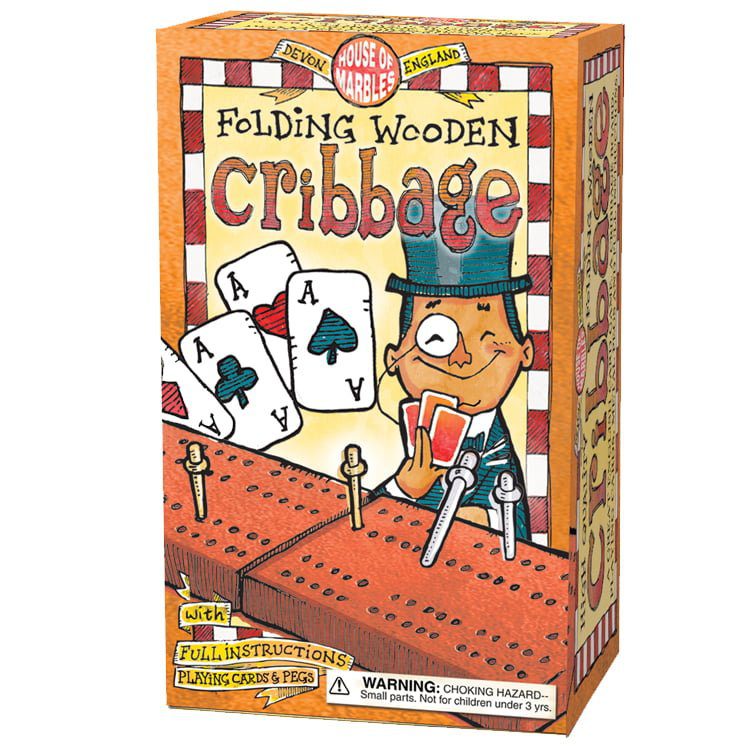 Wooden Travel Cribbage