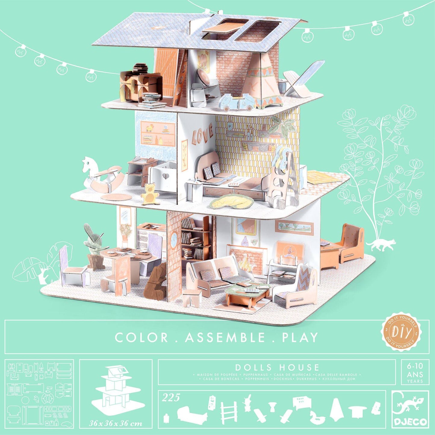 Color Assemble Play | Dollhouse
